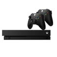 thumbnail image 1 of Restored Microsoft Xbox One X 1TB Video Gaming Console Black with 2 Retrofam Controllers, Black, 1 count, 1 pack, 1 of 5