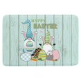 thumbnail image 1 of XIPYYKM Easter Carpet Faux Wool Entry Door Mat Pattern Easter Decoration Holiday Decor for Home Or Spring CelebrationsL Hot Sale! Home Textile Products, 1 of 8