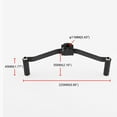 thumbnail image 4 of jinwen Gear Lever Double-Head Universal Replacement Accessories Way Footrest Pedal Gold, 4 of 5
