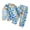 Sky Blue, variant on TSADFHJI Pajamas Winter Baby Girl Outfits 0-3 Months Sleepers Winter Toddler Girl Pajamas 2T-3T Kids and Boys 2Pc Soft Pajama Set 8-9 Years Light Green