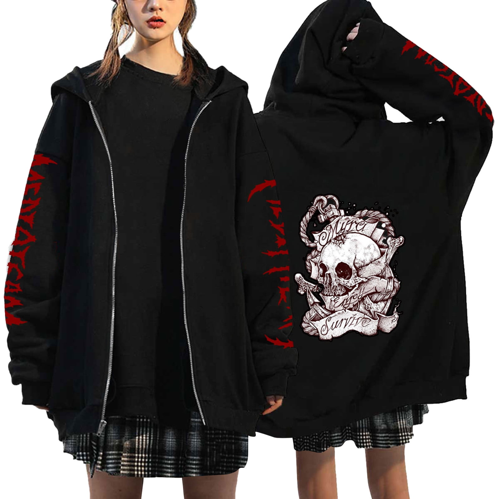 Women’s Casual Long Sleeve Cute Dinosaur Colorblock Pullover Hooded Sweatshirt Outwear for Teen Girls Hoodies for Women 
