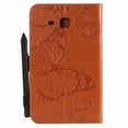 thumbnail image 2 of Dteck Samsung Galaxy Tab A 7" T280 Tablet Case, Slim Butterfly Leather Stand Wallet Cover With Auto Wake Sleep, 2 of 6