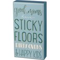 thumbnail image 1 of Primitives Box Sign - Dirty Ovens & Happy Kids, 1 of 2