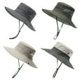 thumbnail image 7 of Mountaineering Hat with Wide Brimmed Breathable Sunshade Fisherman Hat for Outdoor Activity, 7 of 7