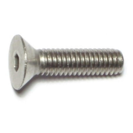 

5/16 -18 x 1-1/4 18-8 Stainless Flat Head Socket Cap Screws (6 pcs.)