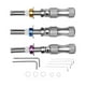 thumbnail image 1 of SGACAI KWJNH - Juego de 3 herramientas para ganzúas tubulares de acero inoxidable, ajustables, para reparación de automóviles, para mecánicos, cerrajeros y profesionales de la seguridad, 1 of 1