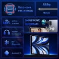 thumbnail image 6 of THTRO 10.1" Android 15 Tablet, 8GB RAM 128GB ROM,Quad-Core Processor , 6000mAh with Fast Charge, Dual Camera, IPS Touch Display Tablets, Blue Gray, 6 of 6