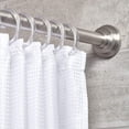 thumbnail image 1 of InterDesign 76820 2.38 in. Shower Curtain C Hooks - Clear, 12 Count, 1 of 6
