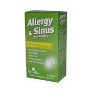 NatraBio Allergy & Sinus Homeopathic Formula For Temporary Relief of