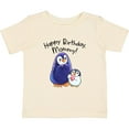 thumbnail image 3 of Inktastic Happy Birthday, Mommy Cute Penguins Boys or Girls Baby T-Shirt, 3 of 5
