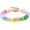 Style-01, variant on Women's gemstone beaded bracelet, colorful natural stone surfing beach rainbow bracelet, jewelry gift