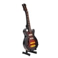 thumbnail image 2 of Molde de guitarra artesanal en miniatura Tilia, modelo de instrumento de guitarra eléctrica con paquete de regalo., 2 of 9