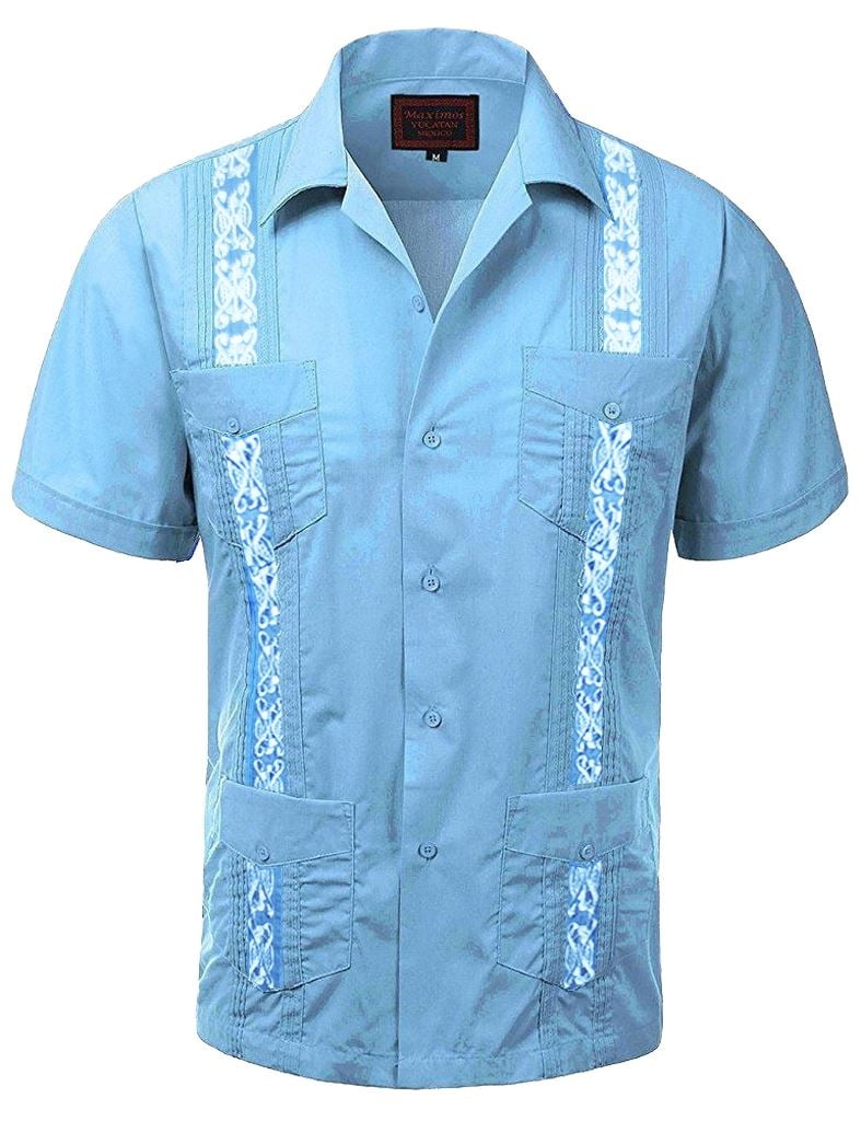 Maximos Guayabera Men S Two Tone Cuban Short Sleeve Button Up Casual Shirts Walmart Com Walmart Com Maximos Guayabera Men S Two Tone Cuban Short Sleeve Button Up Casual Shirts Walmart Com Walmart Com