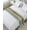 Green Teal Brown, variant on Bed Runner Scarf Queen Size, Farmhouse Haze Blue Brown Stain Bed Runners & Scarves for Foot of Beds, Vintage Wooden Striped Decorative Bedding Runner Scarf for Hotel Home Bedroom 83 x20 Inch