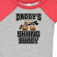 thumbnail image 4 of Inktastic Daddys Skiing Buddy Kids Skis Boys or Girls Baby Bodysuit, 4 of 5