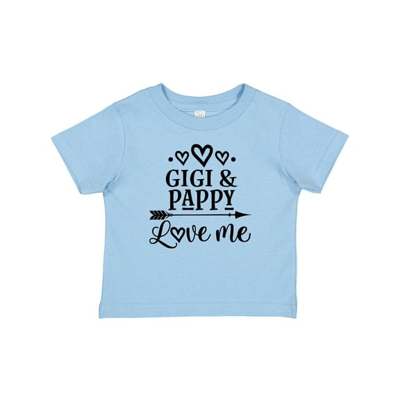 Inktastic Gigi and Pappy Love Me Girls Baby T-Shirt