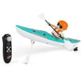 thumbnail image 3 of Barco Control Remoto 2 4 Ghz Kayak RC Acuáticos Verano para () Azul, 3 of 7