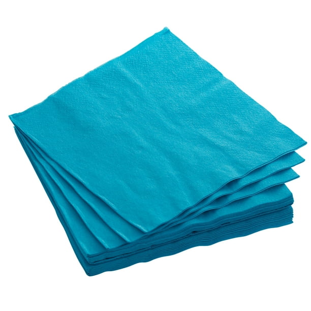 Turquoise Luncheon & Dinner Paper Napkins 50 Ct.