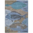 thumbnail image 2 of Addison Rugs Chantille Indoor/Outdoor Transitional Coastal Taupe Machine Washable Rectangle Rug, 10' x 14', 2 of 8