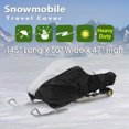 thumbnail image 3 of Trailerable Waterproof Outdoor Ski Snowmobile Sled Cover Storage145''x50''x47”, 3 of 8