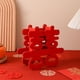 thumbnail image 3 of Decoración de boda china, palabra feliz de boda china en 3D, decoración del hogar, decoraciones de , carácter chino Xi rojo para Macarena Signo de felicidad, 3 of 8