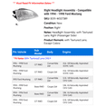 thumbnail image 2 of Right Headlight Assembly - Compatible with 1994 - 1998 Ford Mustang 1995 1996 1997, 2 of 2