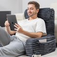 thumbnail image 1 of Almohada de lectura ENITYA, 25 pulgadas, XXL, con respaldo para silla, 1 of 7