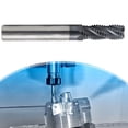thumbnail image 3 of Solid carbide roughing milling cutter with 4teeth AlTiN coating suitable fo For HPC, 3 of 8