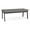 Castillo Gray, variant on Newport Reception Waiting Room 18.5" 2-Seat Bench / Black Steel / Black