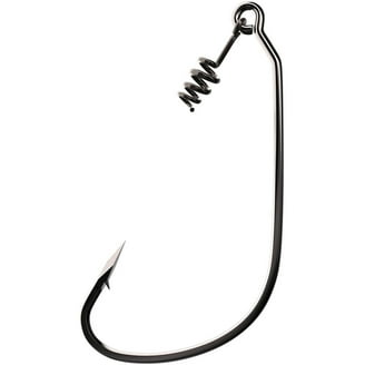 Lot De 6 Hameçons South Bend Aberdeen Snellés Dorés - Taille 2, Pour Pêche En Eau Douce
