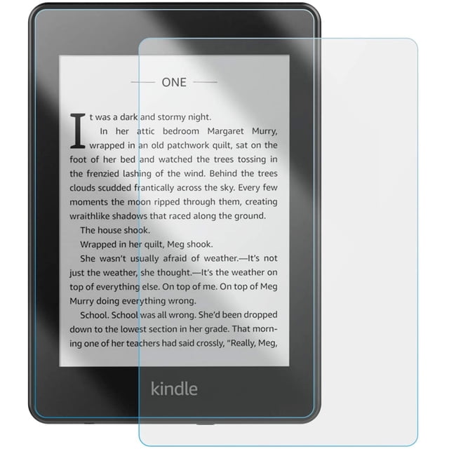 Anti-Glare Film Screen Protector Compatible with Kindle Paperwhite 10th Generation, 2-Pack Full Coverage Scratch-Resistant PET Protective Film Fit Amazon Kindle Paperwhite 2018 Tablet, Matte