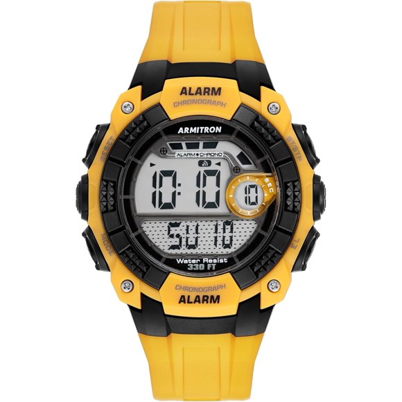 Armitron Sport Montre Chronographe Numérique en Résine pour Hommes