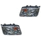 thumbnail image 1 of Par de Faros Generica Jetta 1999 A 2007 C/Cuarto Ámbar, 1 of 4