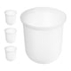 thumbnail image 4 of 4 vasos de plástico para escobilla de baño con base esférica, soporte para escobilla de baño de larga duración, vaso de plástico lavable para escobilla., 4 of 4