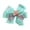 Mint Green, variant on 4.5" Candy Shaker Hair Bows 3D Lollipop Liquid Glitter Clips