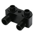 thumbnail image 1 of Kit de Raccord de Compresseur AC, Billette Alliage d'Aluminium Noir Adaptateur de Compresseur de Climatiseur à Haut Rendement Angle de Rotation de 90 pour LSX LS1, 1 of 7