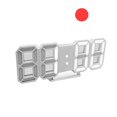 thumbnail image 1 of 3d Led Digital 12/24 Hour Display Wall Snooze Alarm Clock Home Living Room Decor - Jxlgv, 1 of 5