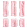 thumbnail image 1 of 6 Rizadores de pelo sin calor de forro polar coralino Zulema Barras de curling, 1 of 8