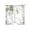 Green, variant on Sheer Curtains 45 Inches Long, Sage Green Flower Light Filtering Window Curtains for Living Room/Bedroom, Watercolor Gradient Retro Floral Rod Pocket Voile Sheer Curtain Drapes, 52"W x 45"L, 2 Panels