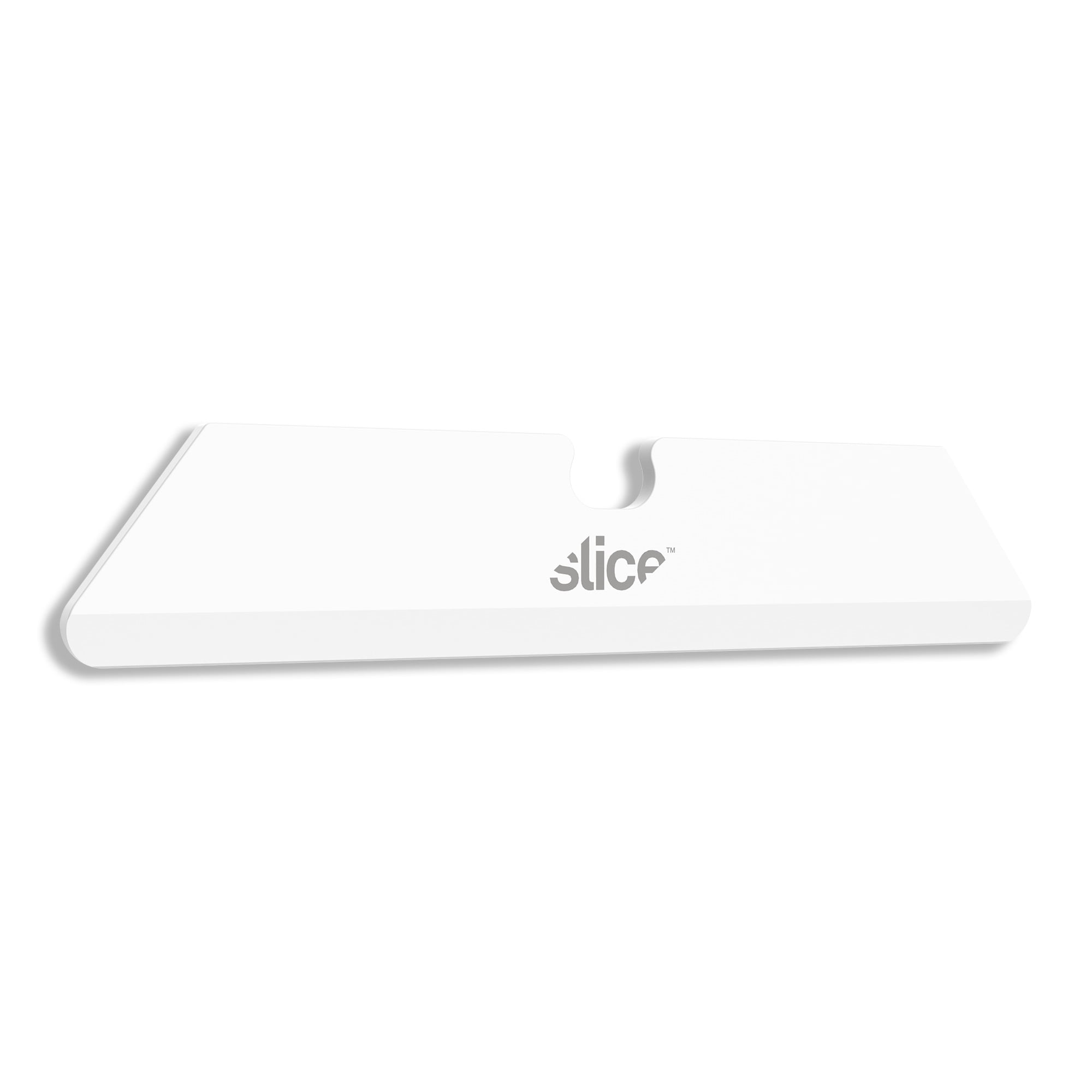 Slice 10526 Replacement Utility Knife Blades - Rounded Tip - Finger-Friendly, Micro Ceramic Safety Blade | Never Rusts - Pack of 3