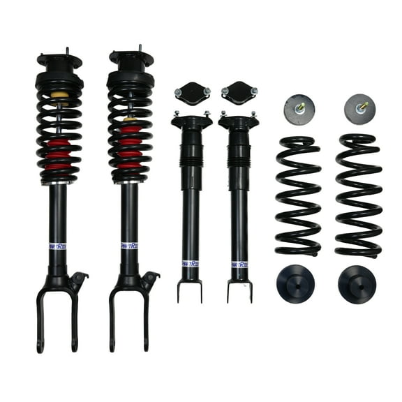 SmartRide 4-Wheel Air Suspension Conversion/Delete Kit with Shocks compatible with 2006-2011 Mercedes-Benz ML500 4MATIC