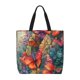 thumbnail image 1 of Fotbe Butterflies On Rocky Cliff Bolsa Tote con Estampado para Mujer, Bolsos con Cremallera, Bolsa de Hombro Casual de Gran Capacidad con Bolsillos Internos, 1 of 7
