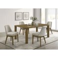 thumbnail image 2 of Castlewood 5-piece 71-inch Rectangular Dining Set Brown Oak, 2 of 15