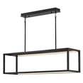 thumbnail image 3 of Fredrick Ramond Fr31038 Onyx 45" Wide Led Linear Chandelier - Black, 3 of 3