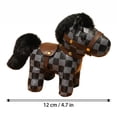 thumbnail image 2 of Knisume Collectible Leather Plush Horse Stuffed Animals - Realistic Plush Pony Toy, Soft Cuddly Plush Figurine for Display & Gift,C, 2 of 5