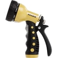 thumbnail image 3 of Dramm Heavy-Duty Metal 9-Pattern Watering Nozzle - Adjustable Flow - Yellow, 3 of 6