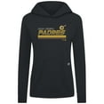 thumbnail image 2 of Women's Levelwear Black San Diego Padres Relay Breaker Pullover Hoodie, 2 of 3