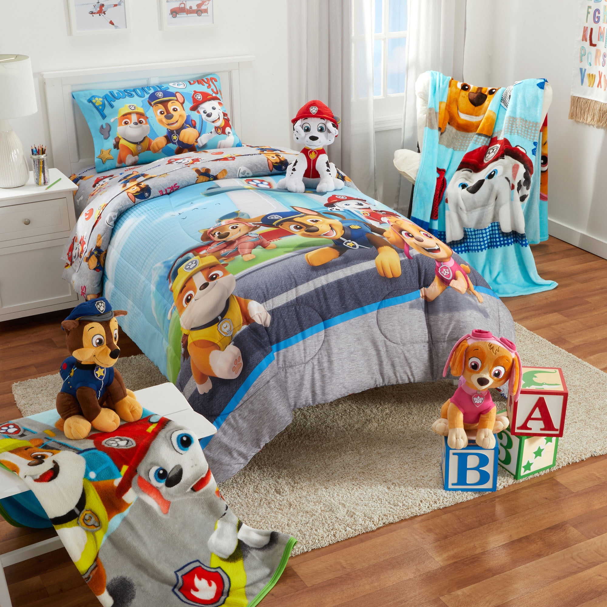 PAW Patrol Kids Fleece Throw Blanket, 46