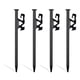 thumbnail image 1 of Soidarity Paquete de 4 toldos para tienda de campaña, estacas de acero de alta resistencia para suelo de grava dura, equipo para exteriores a carpas, 1 of 6