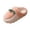 Pink, variant on SKIYLEVZ Women's Winter Fuzzy Slippers Comfortable Soft Arch Fleece Lined Slipper Slip On Footwear Cozy Flat Platform House Slippers Non-Slide Winter Slipper